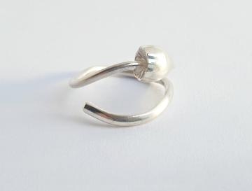 Silver Ring Magic Mushroom - Adjustable - INTRODUCTORY OFFER! : $88